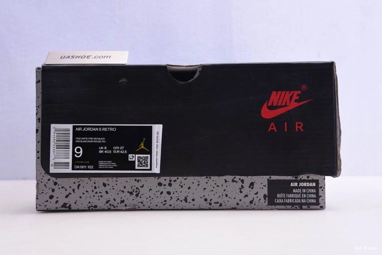 Jordan 2020 5 Red DA1911-102 Fire Air Silver Tongue 1121